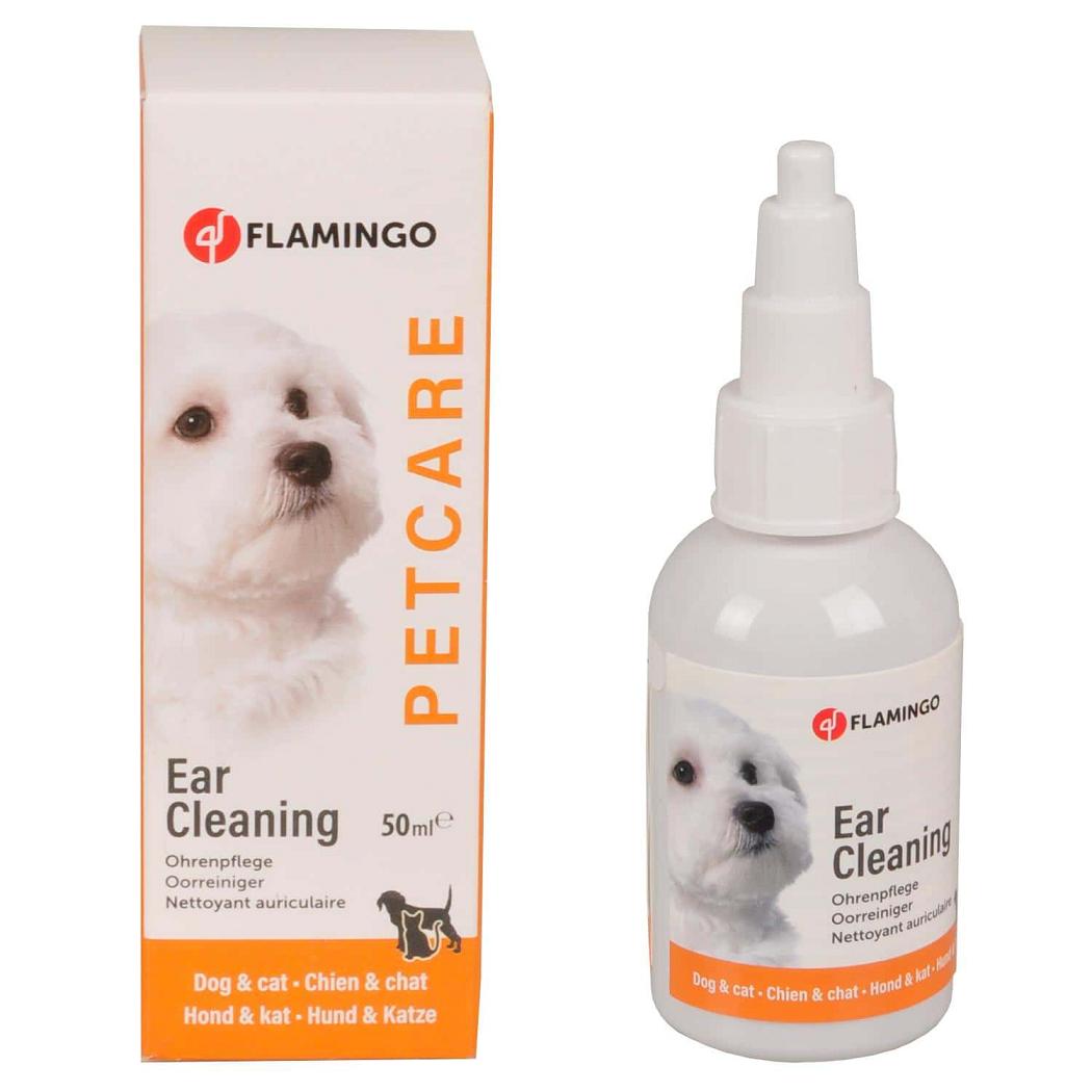 Flamingo Petcare Ear Cleaner капли для чистки ушей для собак и котов Flamingo Petcare Ear Cleaner капли для чистки ушей для собак и котов